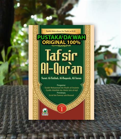 Jual Tafsir Al Quran As Sadi Per Jilid Jilid Darul Haq