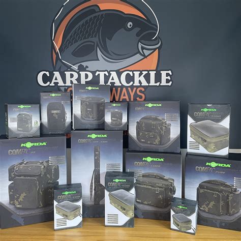 Huge Korda Compac Dark Camo Luggage Bundle Carp Tackle Giveaways