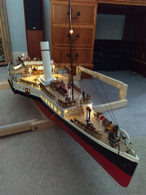 I love this Scale model of the RMS Aquitania one of the best 4 stackers ...