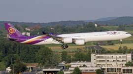 Thai Airways Fleet Of A Stored Airfleets Aviation