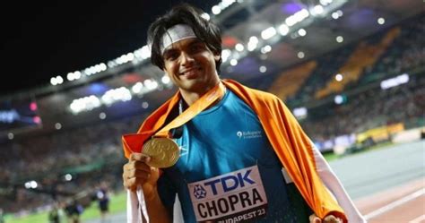 Neeraj Chopra Creates History Clinches Gold At World Athletics