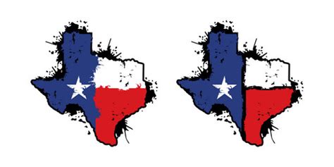 Texas map with flag grunge design Royalty Free Vector Image