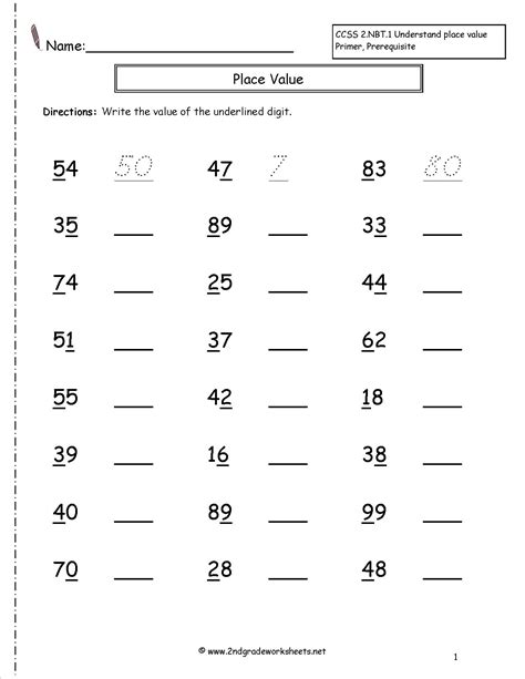 Year 2 Maths Worksheets Free Printable Free Printable