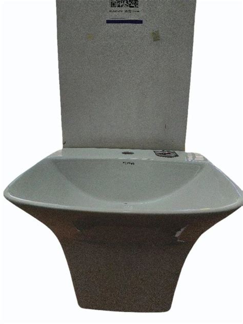 Fcera Ceramic Wall Hung Wash Basin At Rs 2200 Wash Basin In Lucknow