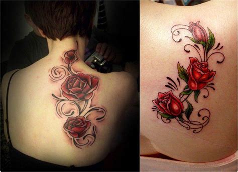 Tattoo Ranke 20 tolle Designideen mit Rosenranke für Damen ZENIDEEN