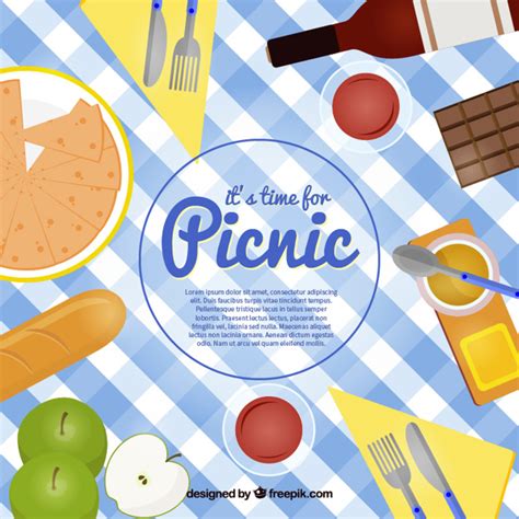 Picnic Background Vector at Vectorified.com | Collection of Picnic ...