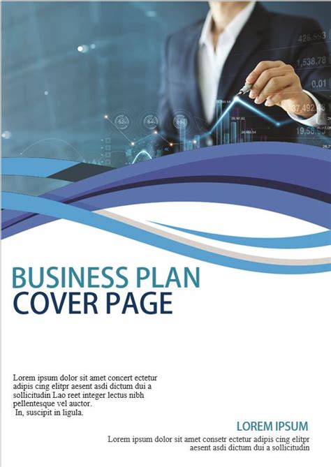 Business Plan Cover Page | FREE Printable Templates 4 | Cover page ...