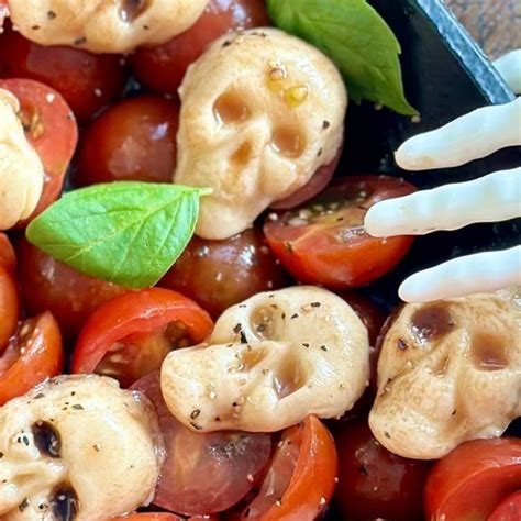 Makenzie Helfer On Instagram Skull Caprese Salad The Easiest