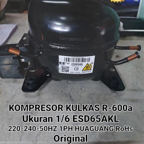 Jual Kompresor Kulkad 2 Pintu R600a 1 5Pk ESD65AKL Original Gf27