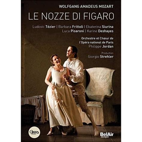 Les Noces De Figaro Op Ra En Actes By Wolfgang Cdiscount