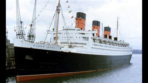 Rms Queen Mary New York To Cherbourg 1953 Youtube