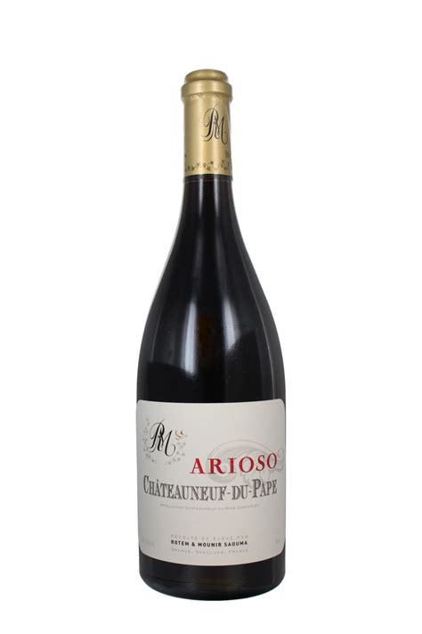 2015 Chateauneuf Du Pape Rouge Arioso Le Clos Mounir Saouma 6 X