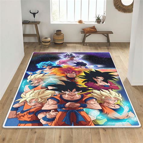 Dragon Ball, Son Goku Rug Living Room, Son Goku Rug Floor Decor – Let the colors inspire you!