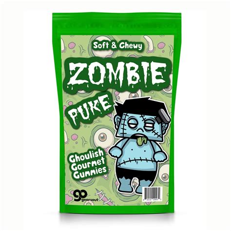 Zombie Puke Gummy Body Parts Creepy Gummies Candy For