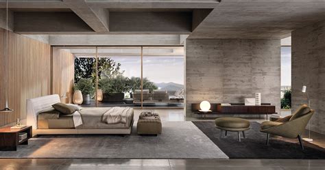 ROGER 床 By Minotti design Rodolfo Dordoni