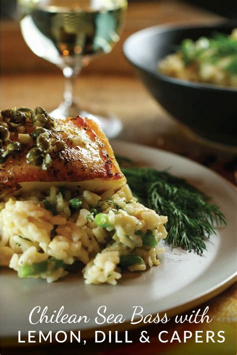 Chilean Sea Bass With Lemon Dill And Caper Sauce Recipe Butter