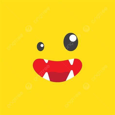 Monster Smile Mouth T Shirt Illustration Joy Vector T Shirt