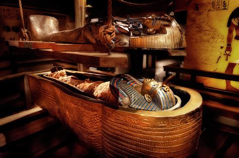 King Tut Burial Chamber Detail Photograph By Gary Warnimont Fine Art