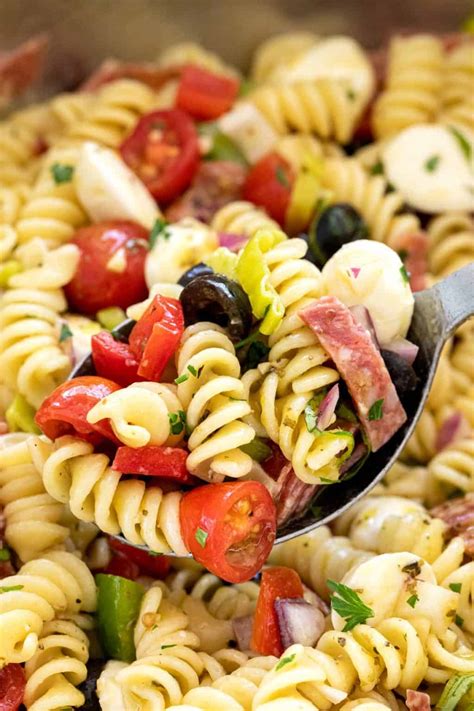 Italian Pasta Salad Jessica Gavin