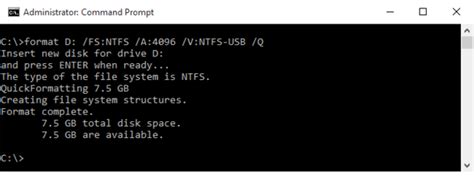 Windows 10 commands to format USB flash drives with NTFS | Computerworld