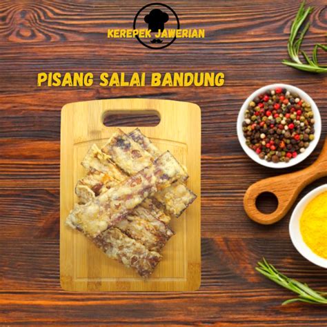 Kerepek Pisang Salai Crispy Gm Jawe Lazada