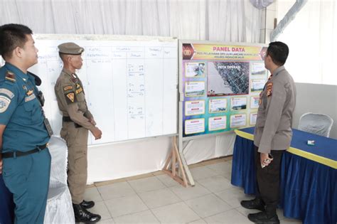 Polres Inhil Dirikan Pos Pengamanan Dan Pelayanan Jelang Natal Dan