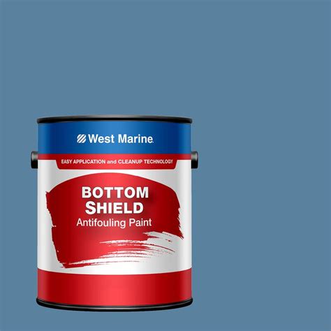 West Marine Bottomshield Antifouling Paint Blue Quart West Marine