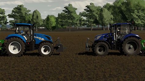 New Holland T6 V1000 Ls22 Mod Ls25 Mods