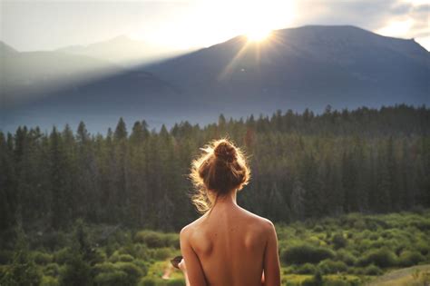 Wallpaper Sunlight Trees Forest People Sunset Hill Nature