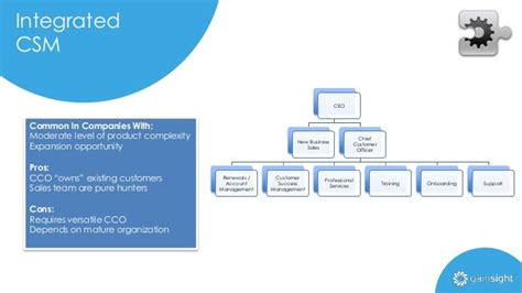 Customer Success Management Csm Org Structures By Gainsight