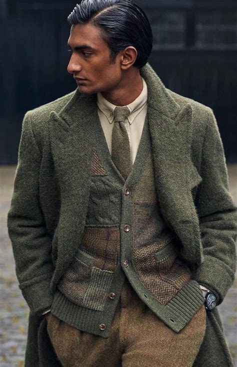 Suit Overcoat Country Attire Cold Weather Outfits Gentleman Style