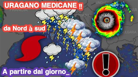 Meteo Crollo Estivo Un Uragano Mediterraneo Sta Arrivando Sull Italia