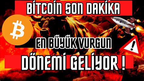 B Tco N Son Dak Ka En B Y K Vurgun D Nem Gel Yor Bitcoin Altcoin