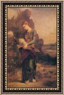 Gustave Moreau Thracian Girl Carrying The Head Of Orpheus On His Lyre