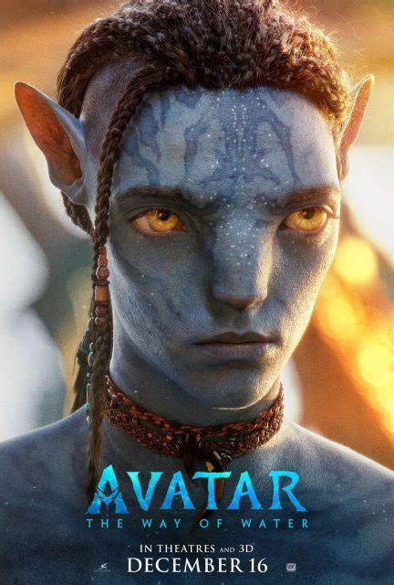 Avatar La Voie De Leau Les Affiches Des Personnages • Disney