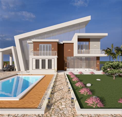 Modern villa project مستقل