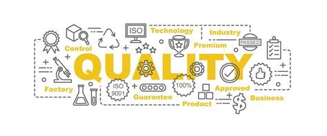 quality control vector banner 2236337 Vector Art at Vecteezy