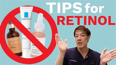 How To Use Retinol Like A Dermatologist Dr Davin Lim YouTube