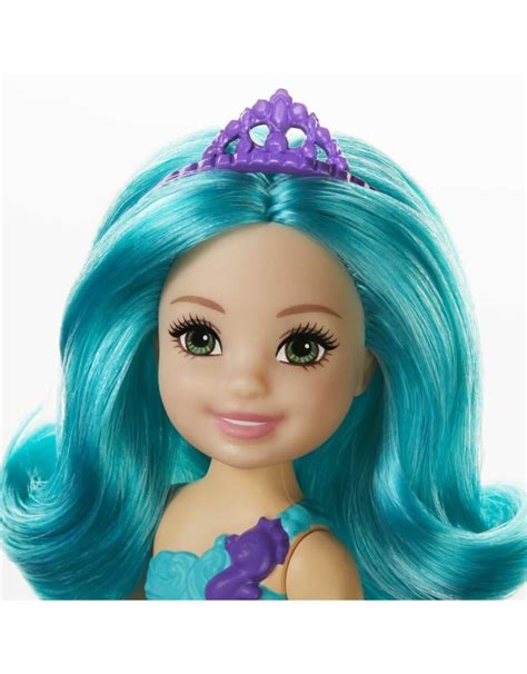 Mtl Gjj85gjj89 Barbie Chelsea Mermaid Doll W Teal Hair My Tobbies