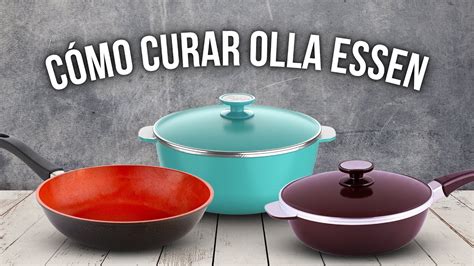 Cómo curar una olla Essen nueva YouTube