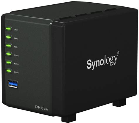 4 Bay Synology DS416Slim 2 5 Gigabit NAS Unit Computer Alliance