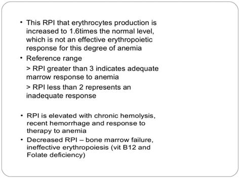 Reticulocytes Ppt