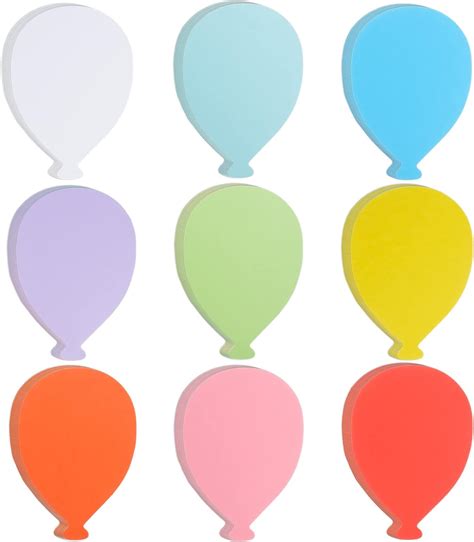 Super Cut Outs Assorted Color Balloon 15 Cut Outs In A