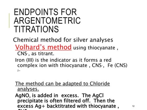 Precipiatation Titration Pharmaceutical Analysis Ppt