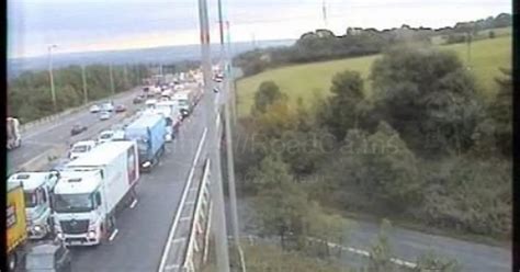 M62 Accident Recap As Crash Causes Miles Of Queues Near Huddersfield