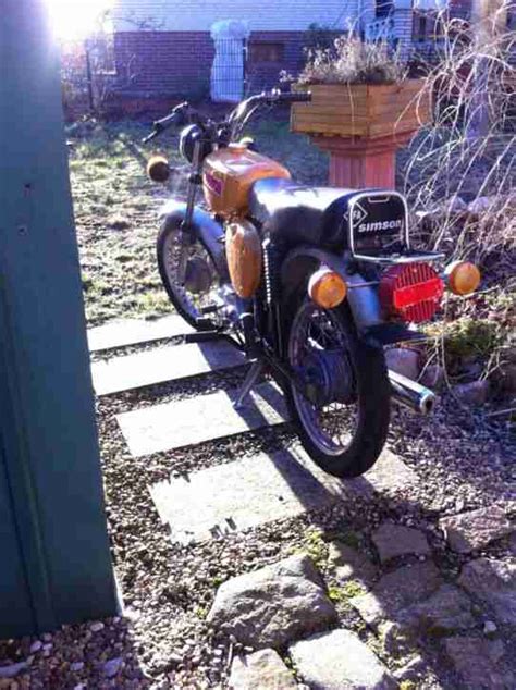 Simson S Mit Papiere Original Lack Ddr Bestes Angebot Von Simson