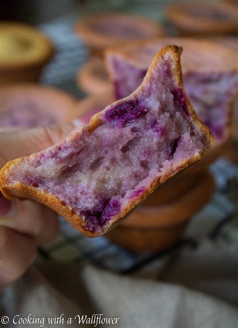 Ube Mochi Muffins Cooking With A Wallflower