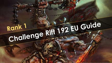 Diablo Challenge Rift Eu Guide Rank Youtube