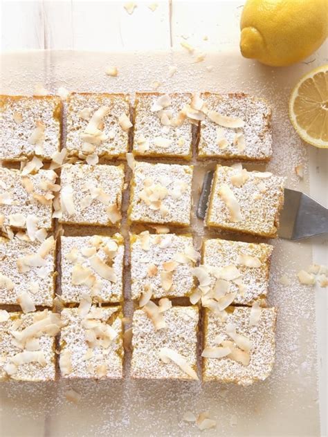 Lemon Coconut Bars Completely Delicious