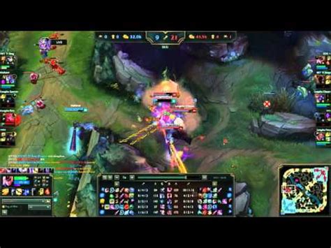 EDG Deft Unofficial Quadra Kill Quinn Mid KR CHALLENGER YouTube